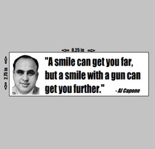 Vinyl Bumper Sticker - Al