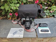 CANON EOS 10 35mm FILM SLR Camera & Canon Reader E. Fully Functional.