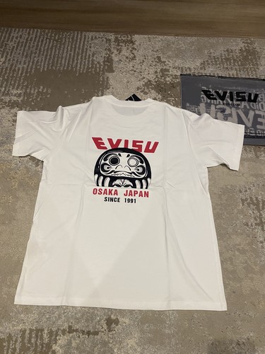Evisu mens white tshirt - tshirt,