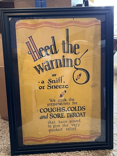 Vintage pharmacy advertising - vintage,