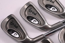 Left Hand Ping i3+ Irons / 4-PW / Black Dot / Regular Flex Ping Shafts