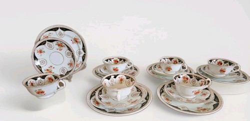 Melba ware tea set - melba,