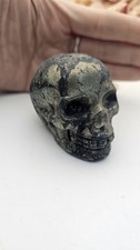 Pyrite crystal skull - skull, fools