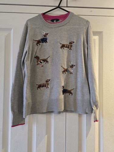 Joules grey mariella festive - grey,