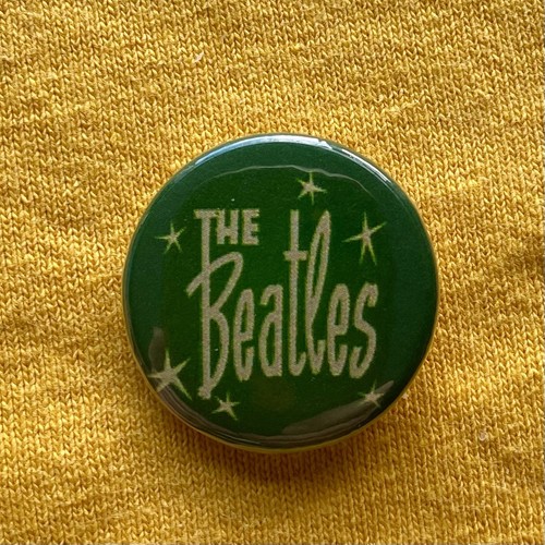 The beatles 25mm pin - beatles,