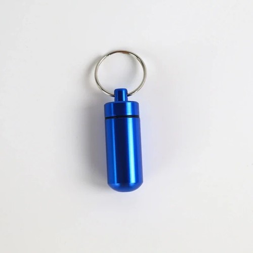 Aluminium waterproof pill case - waterproof,