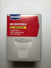 10x Wickes LED Light Bulb 5W =