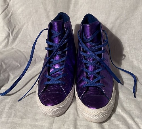 Converse ladies purple tops - purple, hi-tops