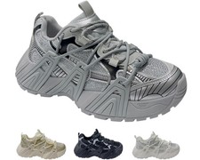 Women's Chunky Sole Diamante