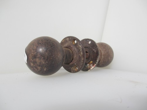 Vintage bakelite door - door, knobs