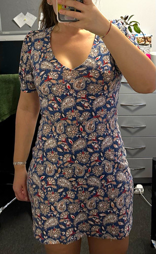 Boden blue floral - blue,