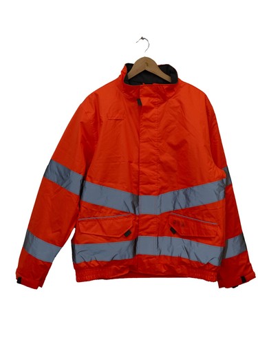 Arco orange workwear jacket - orange,