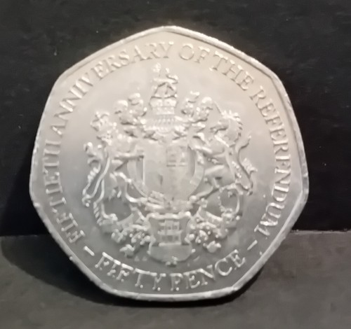 2017 gibraltar 50p fifty pence - 2017,