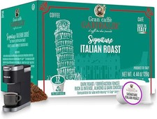 48 Keurig K-Cup Compatible Italian Roast Garibaldi Coffee Pods Free Delivery