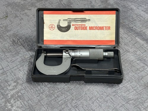 Mitutoyo outside micrometer - mitutoyo,