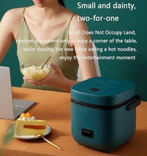 Perfect Rice Cooker Small for 2 Japanese 1.2L Non Stick Rice Pot with Steamer