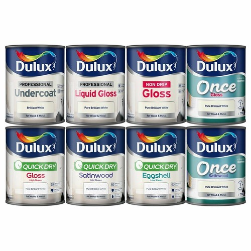 Dulux wood metal paint white - metal,