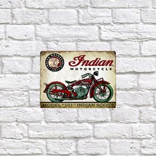 Indian Motorcycle, Retro tin