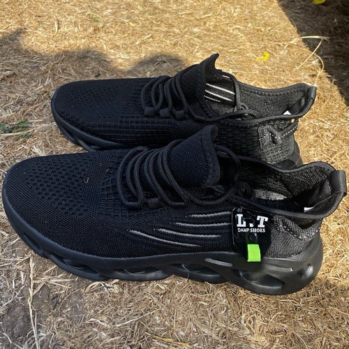 Men black low top - lt, lace