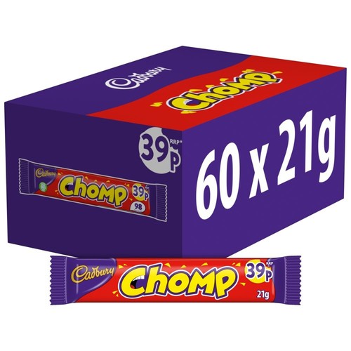 Cadbury chomp chocolate - chomp, bars