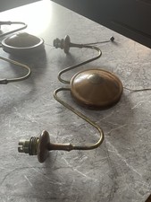 Two art deco wall lights with