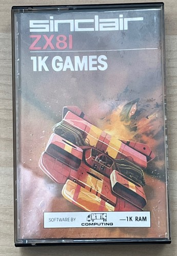 Sinclair zx81 games - 1k,