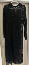 Black Lace Party Dress Bnwt