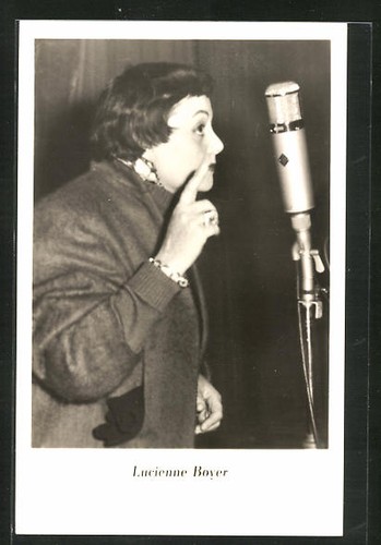 Musician lucienne boyer - musician,