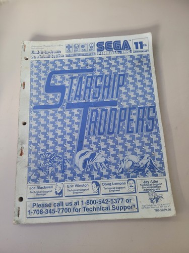 Star ship troppers pinball - star,
