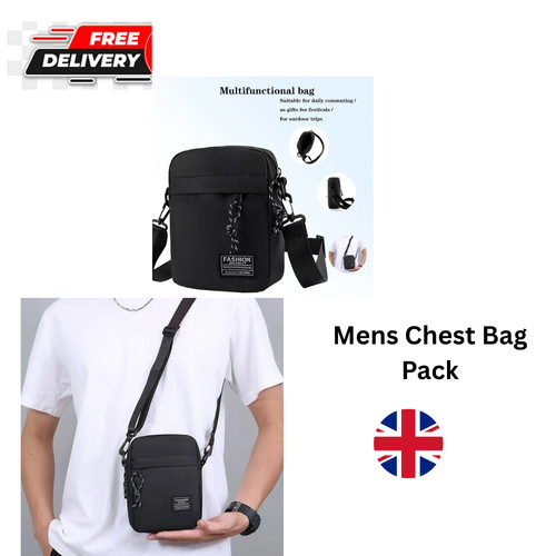 Mens chest bag pack - mens,