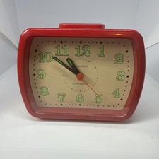 Vintage Lincoln Quartz Alarm Clock -  New - Never Used - New Old Stock.