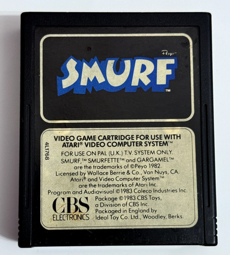 Smurf atari 2600 7800 - *atari, 7800*