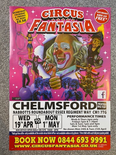 Circus fantasia poster 2023 - circus,