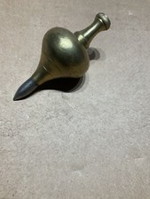 BRASS  ONION SHAPED PLUMBOB