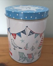 Cooksmart seaside these tin - boats, deck chairs, seagulls, lifebelts & bunting