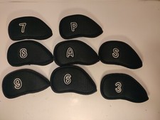 Sword & Shield Golf Club Iron Covers 3-PW Very Clean Barely Used Great Condition