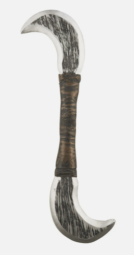 Plastic double sickle - plastic, ninja