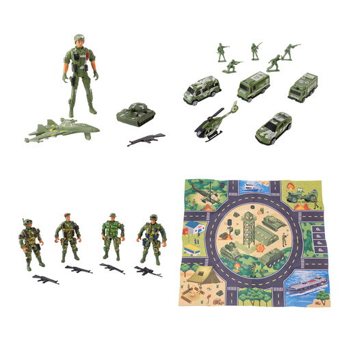 Military base play set army - military,