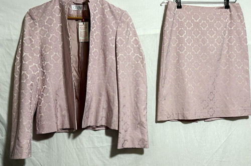 Canvas women pink jacquard - women, 2pc