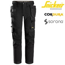 Snickers black slim fit - snickers,