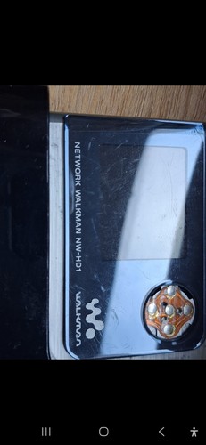 Sony network walkman - sony, nw-hd1