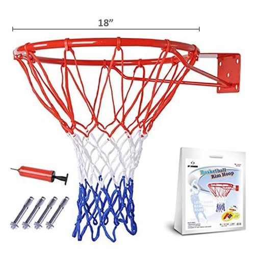 Full size basketball - size, ring