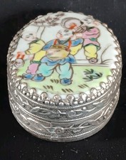Oriental Trinket/powder Box-