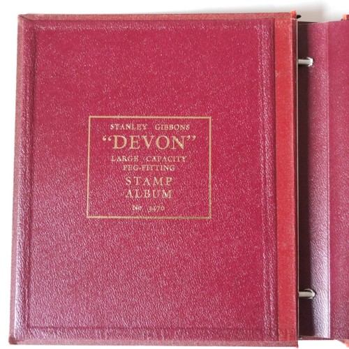 Stanley gibbons red worn - sg, *worn*