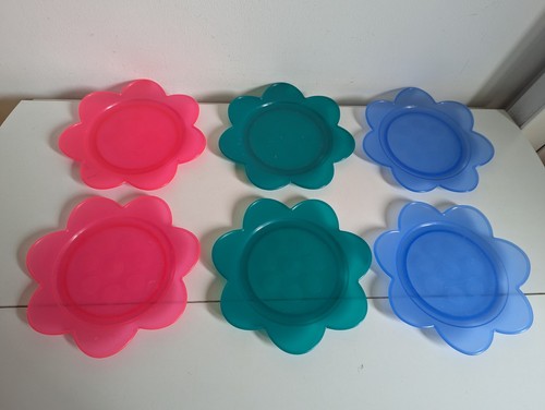Ikea saftig flower plates - x,