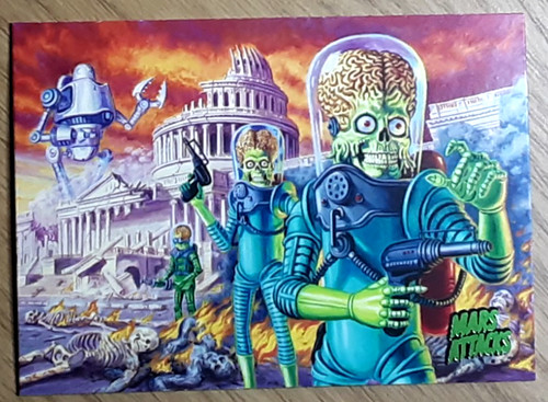 2013 topps mars - mars, attacks