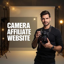 PREMIUM CAMERA AFFILIATE WEBSITE • READY-MADE AMAZON INCOME SITE