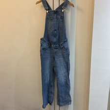 Mama Maternité Women’s Blue Denim Dungarees- Pregnancy / Maternity - Size XS