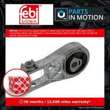 Engine Mount fits CITROEN RELAY 2.2D Rear Lower 2006 on Mounting 1631724180 Febi