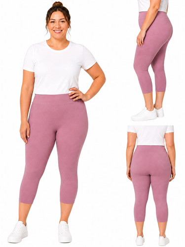 Plus size plain - , stretch